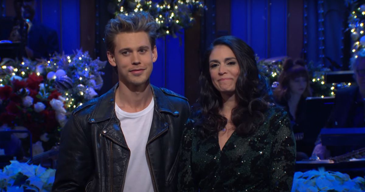 Cecily Strong and Austin Butler