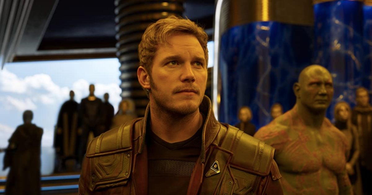 Chris Pratt as Star-Lord in Guardians of the Galaxy Vol. 2