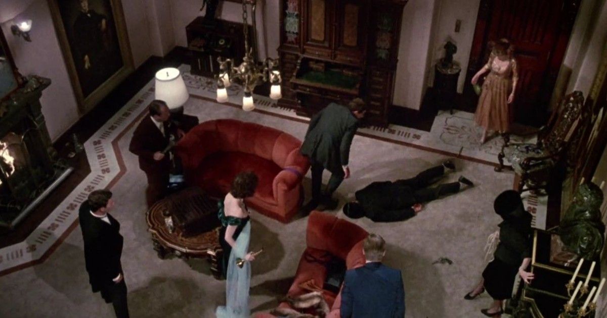 Scene from 1985's Clue