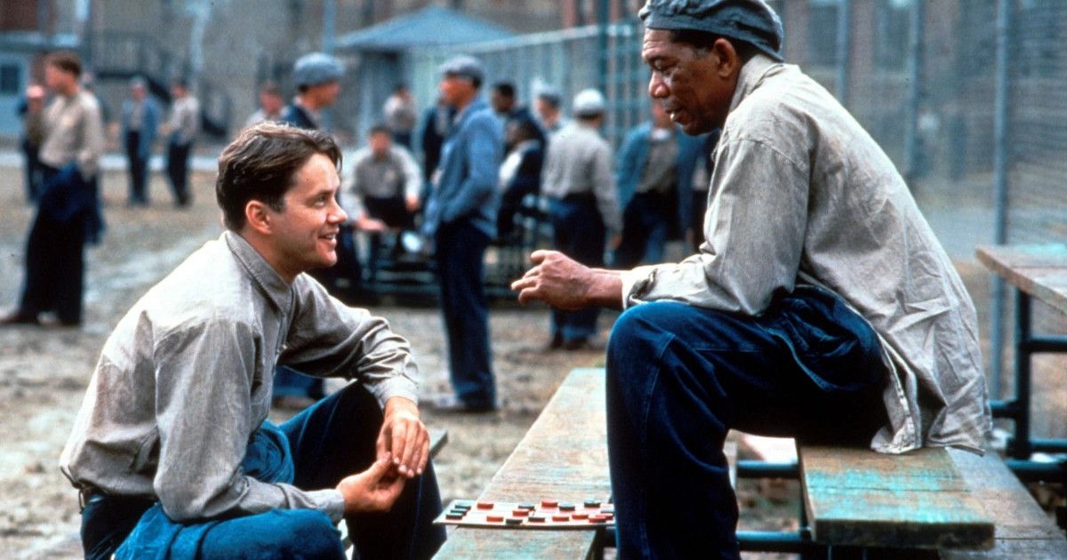 A scene from The Shawshank Redemption