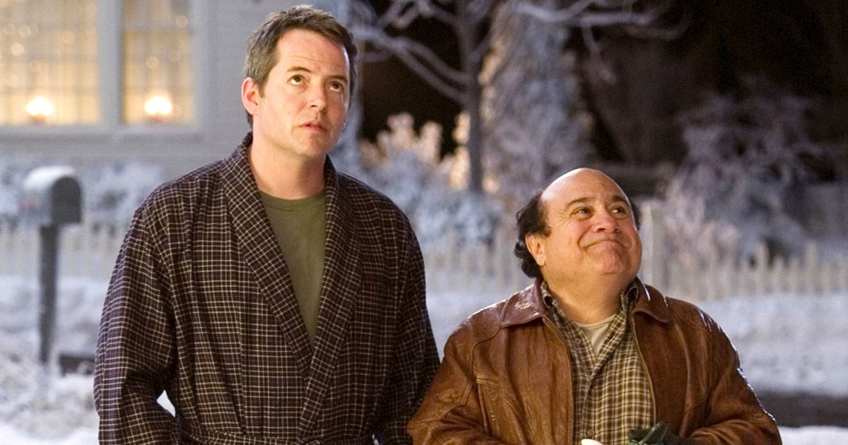 Danny DeVito as Buddy Hall and Matthew Broderick as Dr. Steve Finch