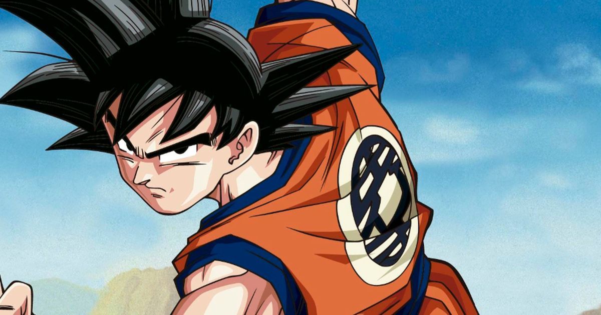 Goku prepares for battle in Dragon Ball Z
