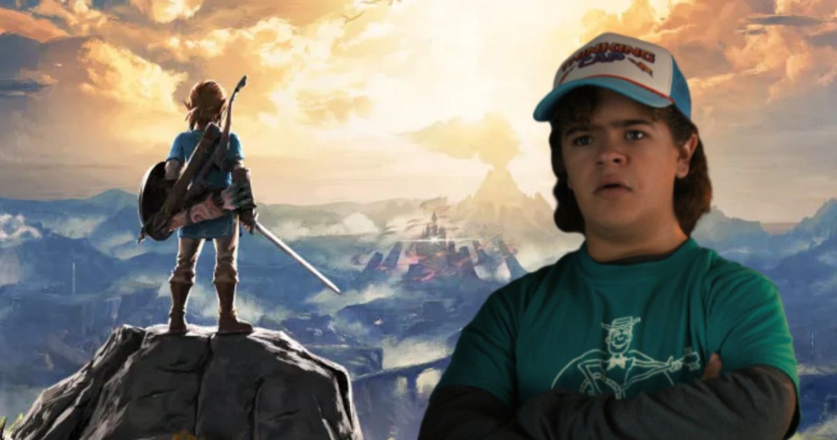 Gaten Matarazzo Campaigns for The Legend of Zelda Movie