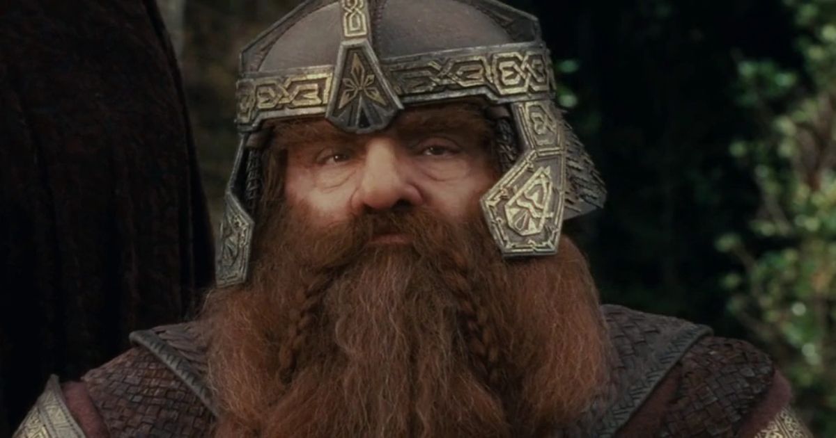 Gimli Fellowship of the Ring john rhys-davies