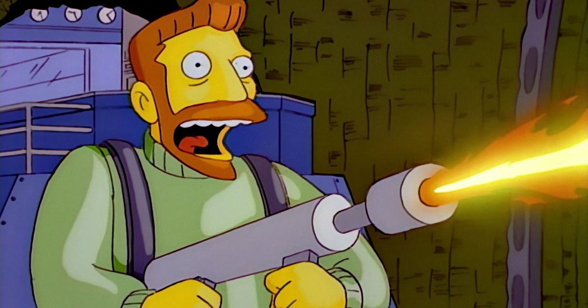 Hank Escorpião em Simpsons