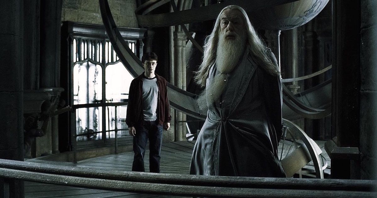 Harry Potter e o Enigma do Príncipe Harry e Dumbledore