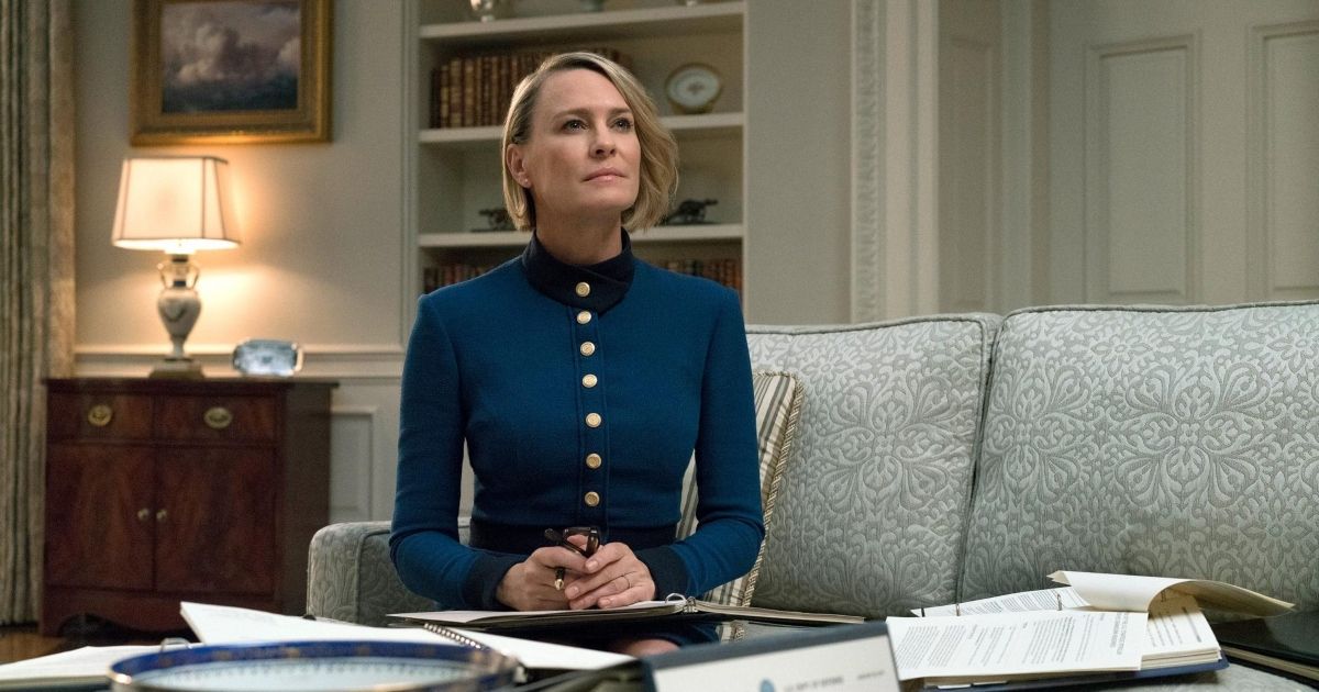 Robin Wright as Claire Underwood in Netflix's House of Cards