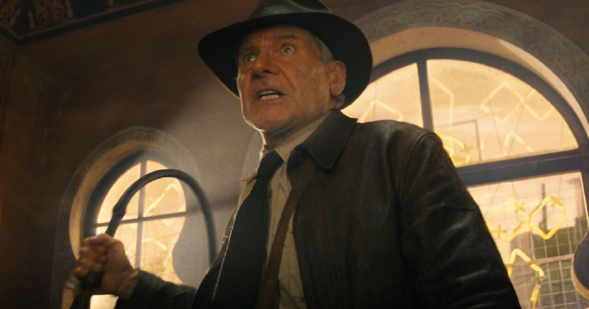 Harrison Ford as Indiana Jones in The Dial of Destiny