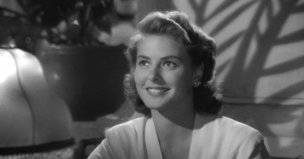 Ingrid Bergman as Ilsa in Casablanca