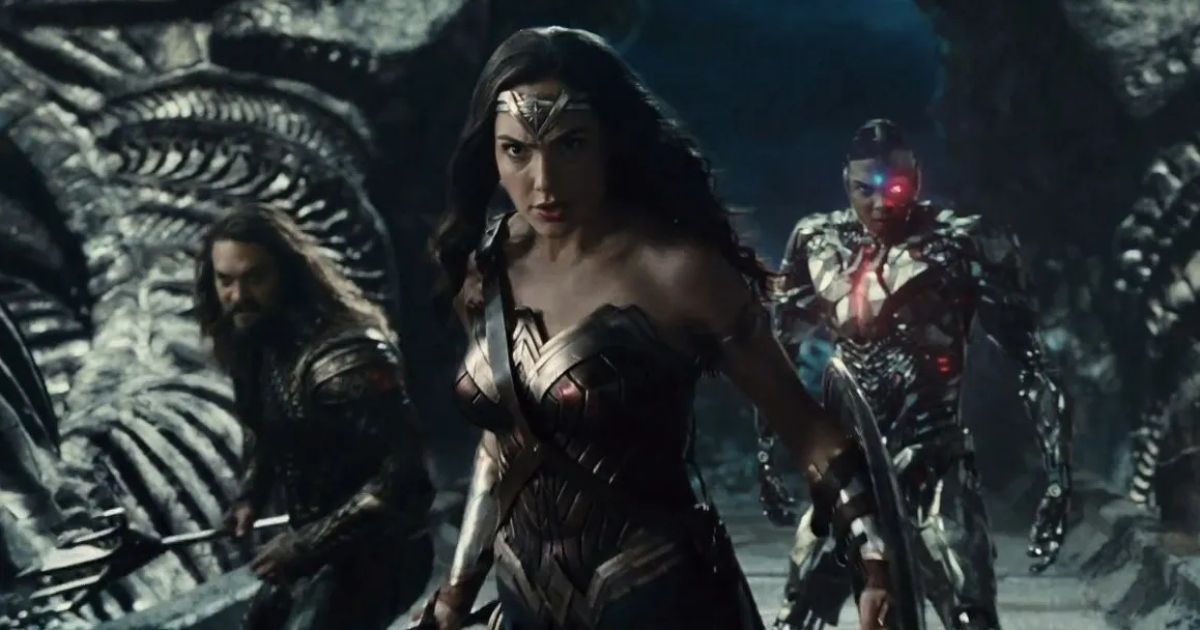 Wonder Woman in the Snyder Cut of Justice League