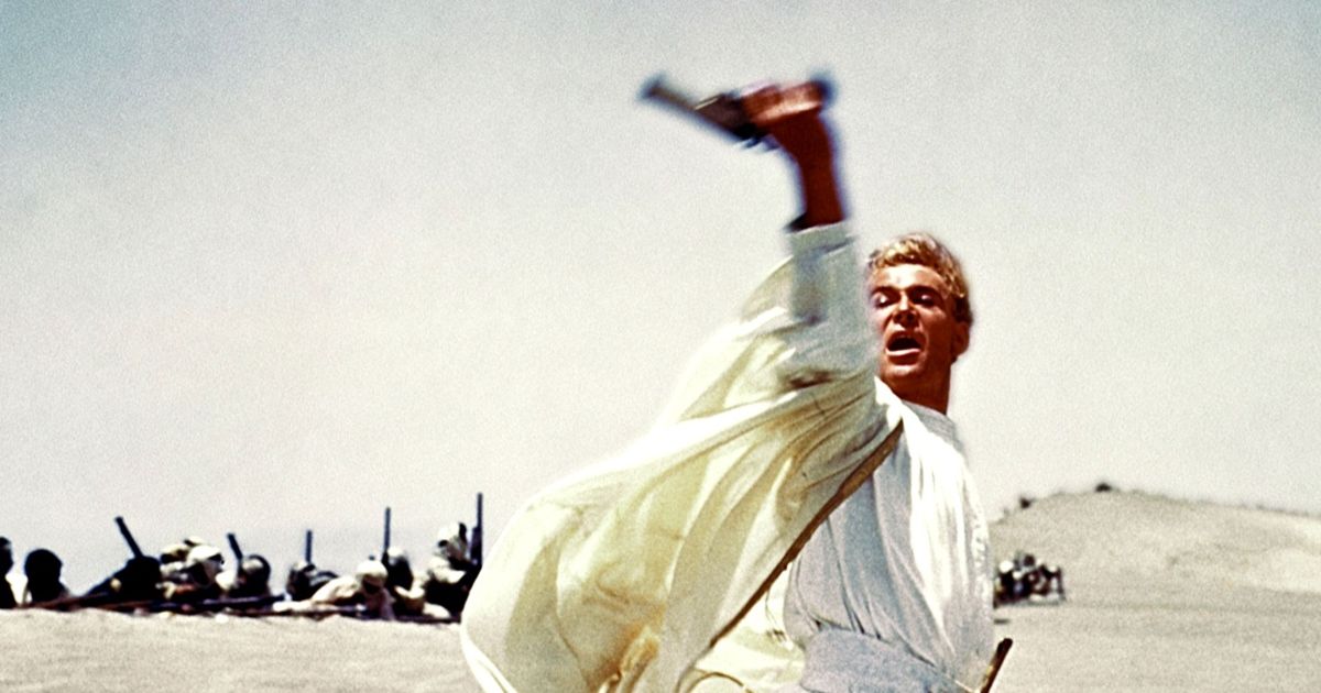 A scene from Lawrence of Arabia