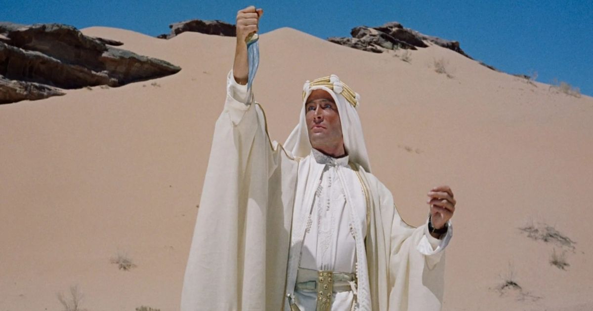 A scene from Lawrence of Arabia.