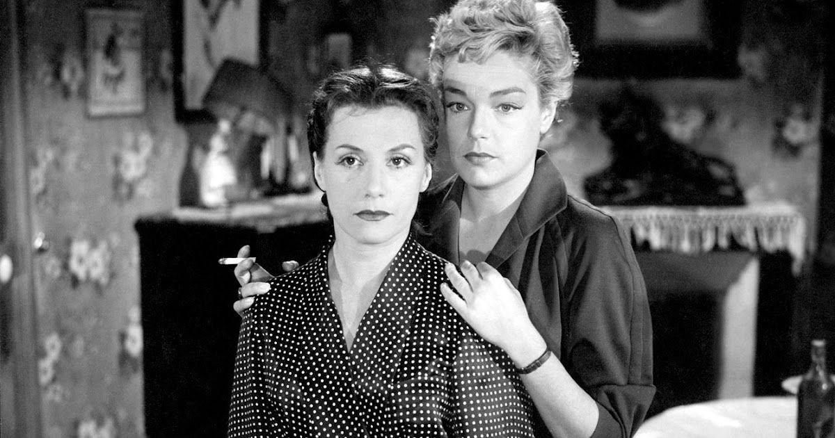 Simone Signoret and Vera Clouzot Les Diaboliques 