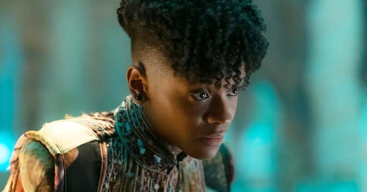 Letitia Wright in Black Panther: Wakanda Forever 