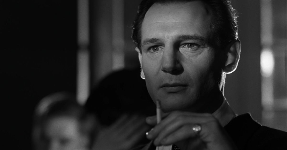 Liam Neeson as Oskar Schindler in Schindler's List