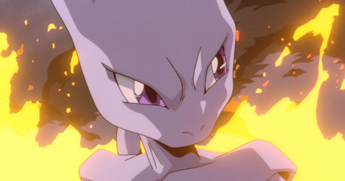 mewtwo pokemon first movie fire