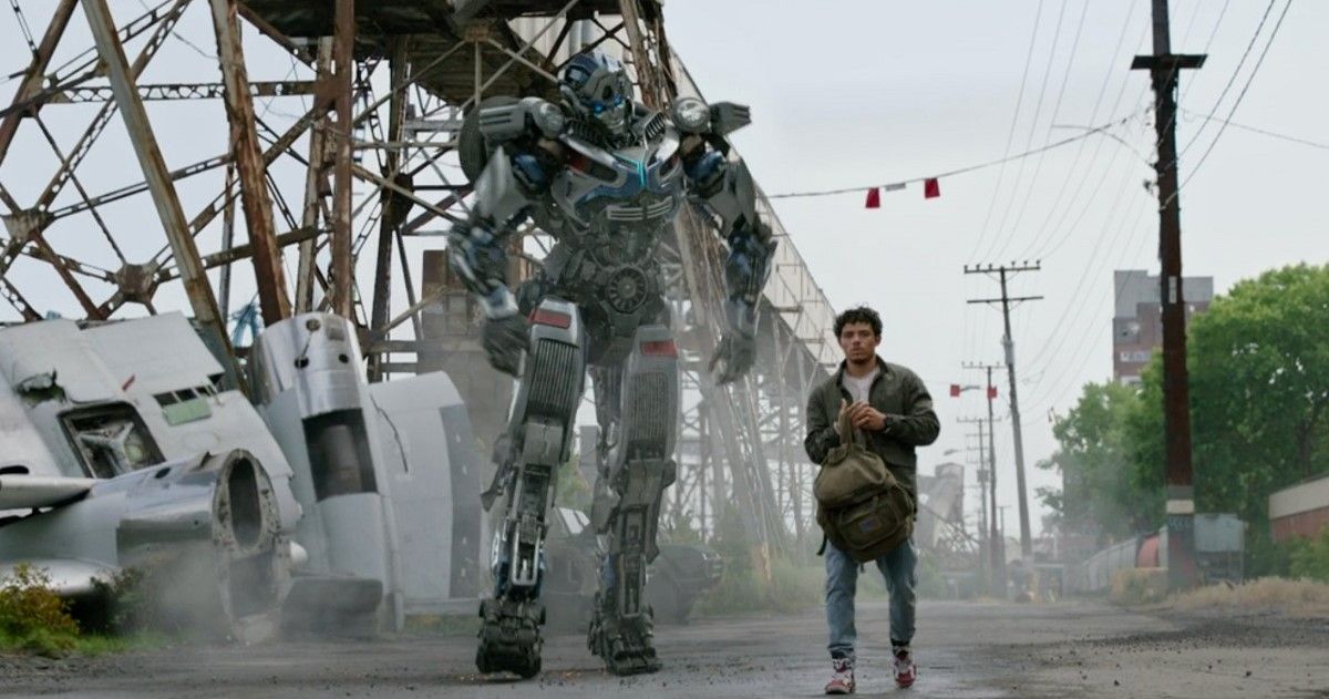 Mirage voiced by Pete Davidson in Transformers Rise of the Beasts