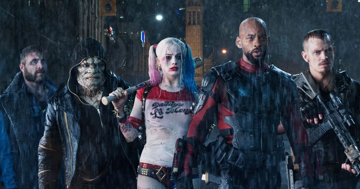 The cast of 2016's Suicide Squad