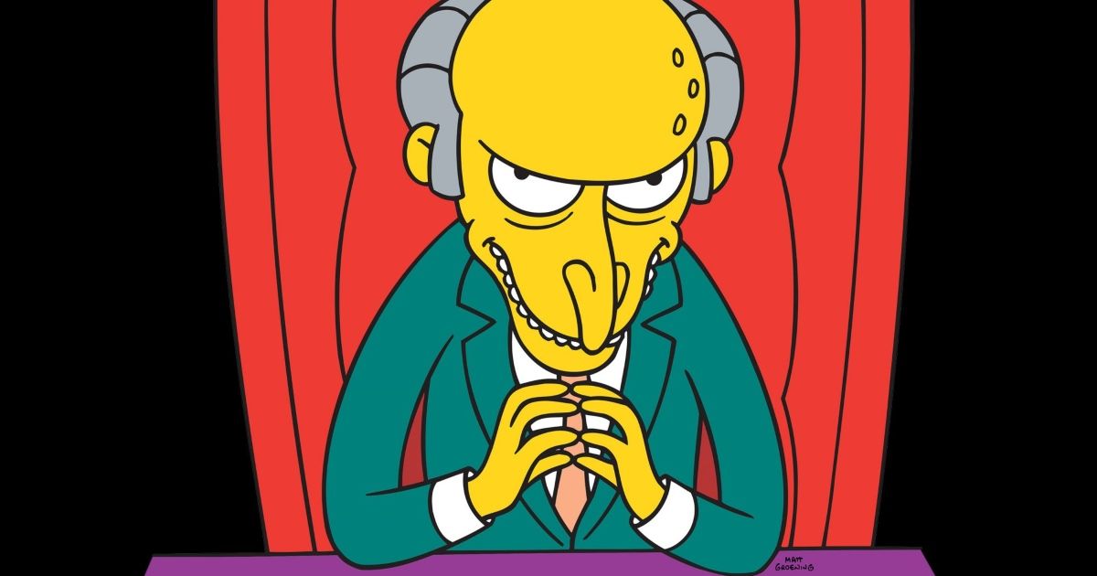 Senhor Burns - Os Simpsons