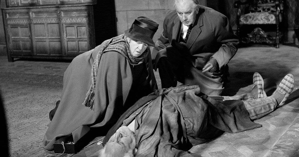 Margaret Rutherford in Murder at the Gallop