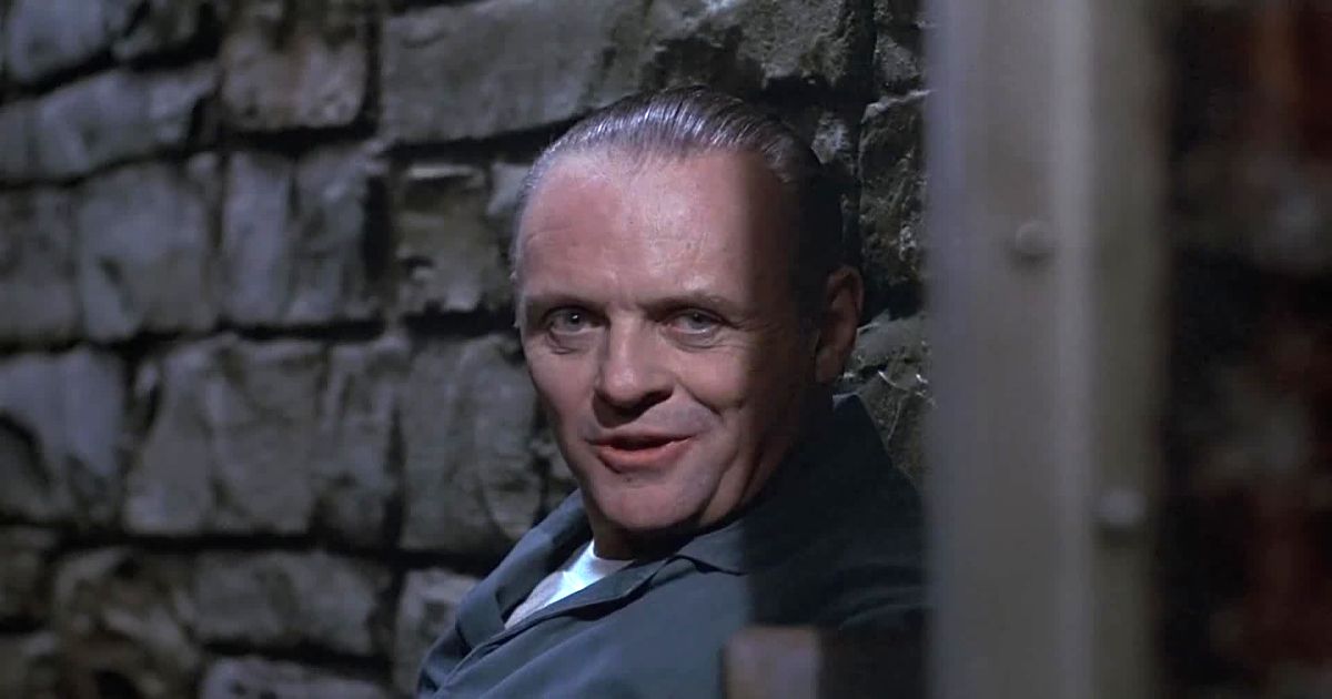 Anthony Hopkins as Hannibal Lecter in Silence of the Lambs