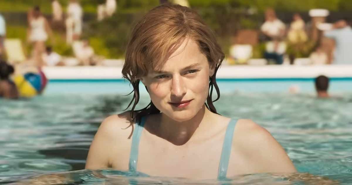 Emma Corrin as young Marion Taylor