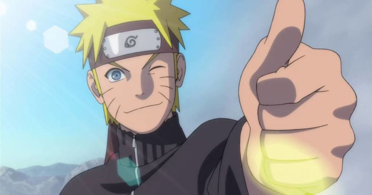 An optimistic Naruto in Naruto: Shippuden