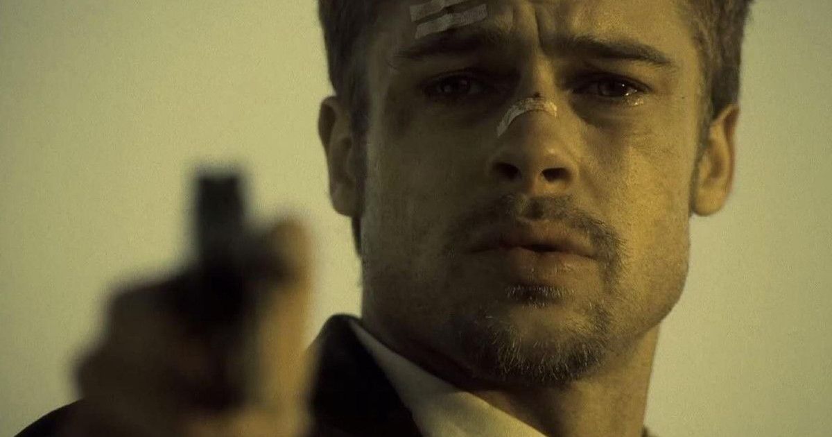 Brad Pitt in Se7en