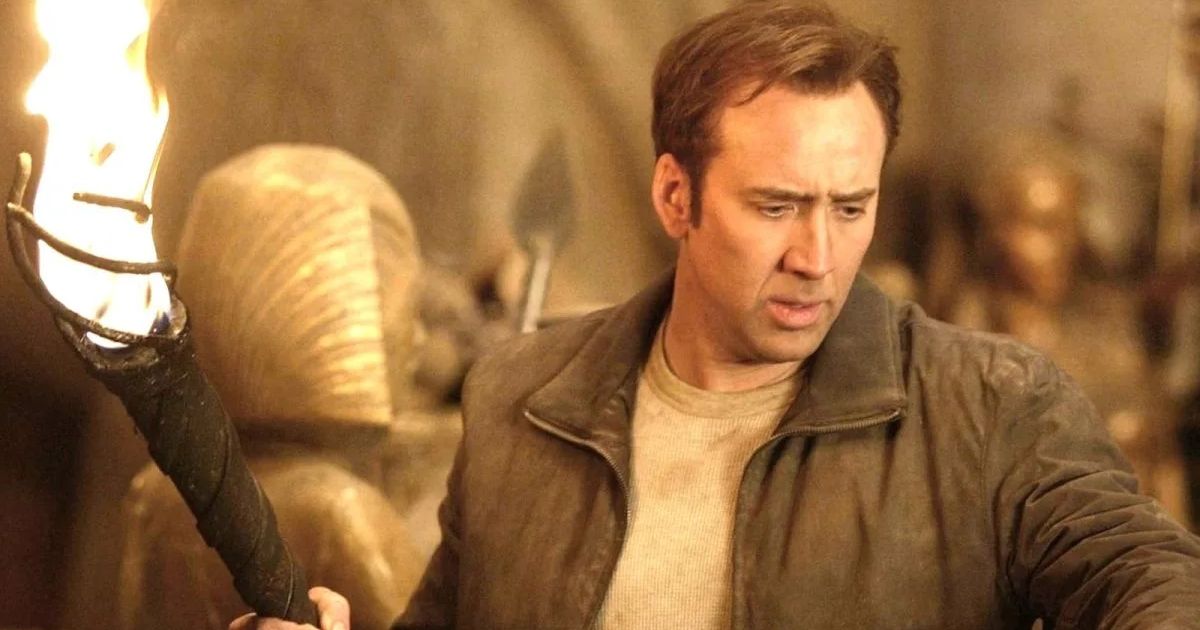 Nic Cage in National Treasure