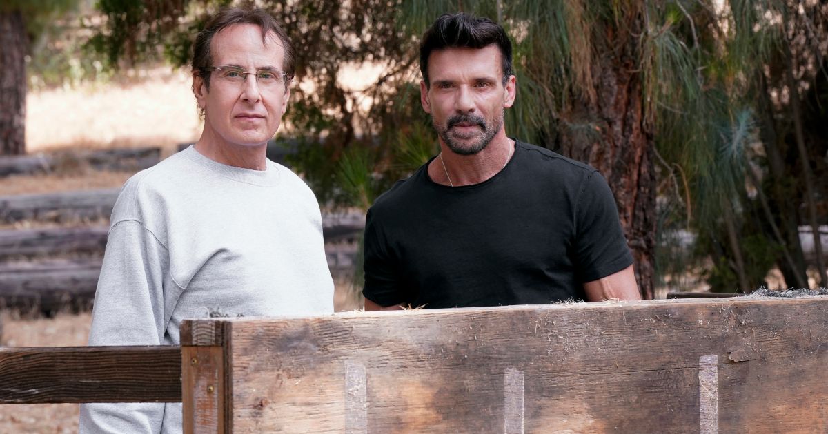 Paul T. Goldman and Frank Grillo in Peacock series