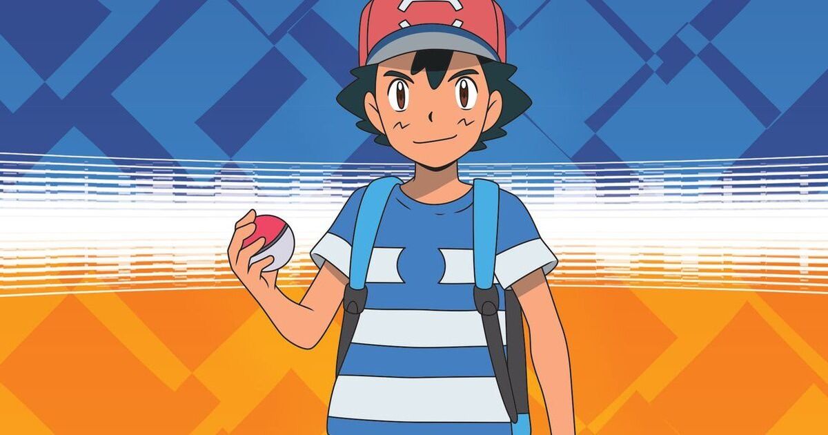 Pokemon Sun and Moon Series Poster Featuring Ash