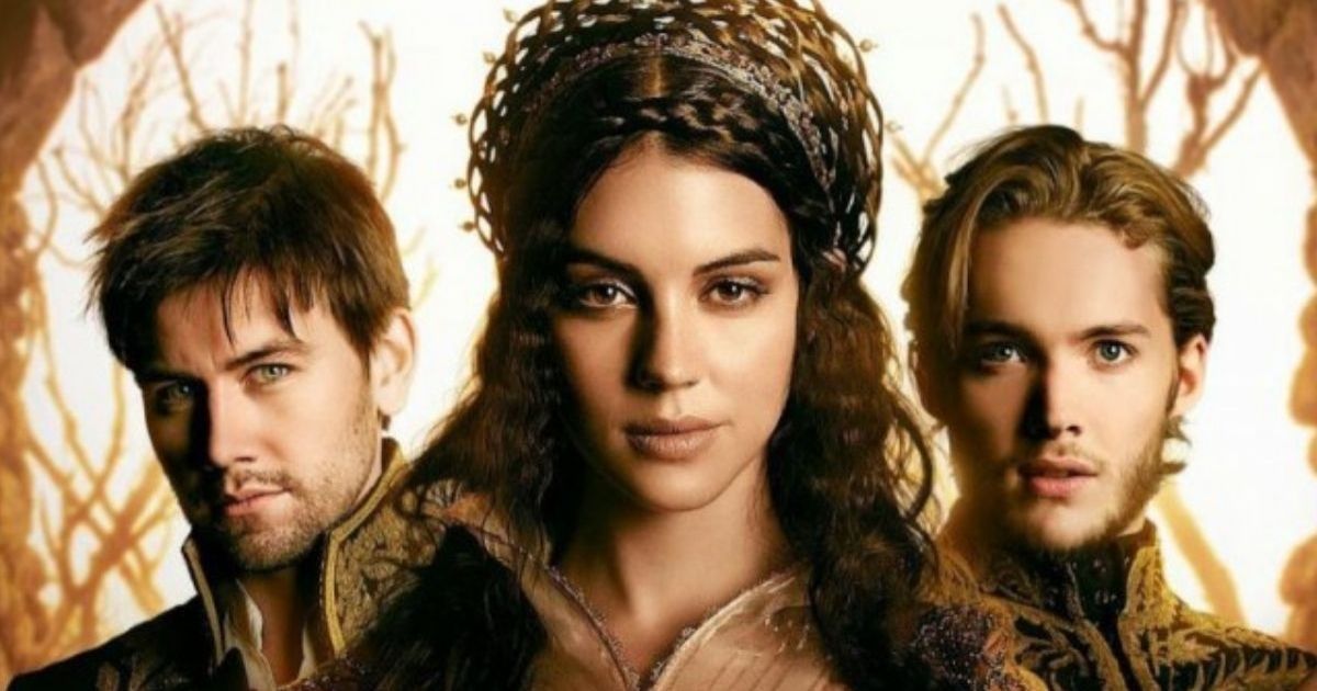 Torrance Coombs, Adelaide Kane, and Toby Regbo in Reign