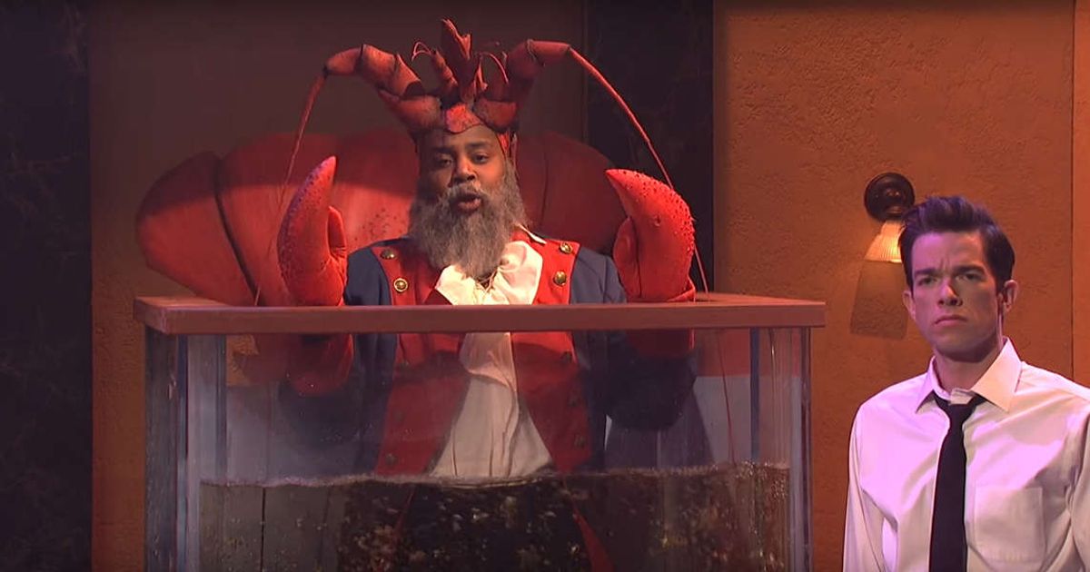 Kenan Thompson as Diner Lobster on Saturday Night Live