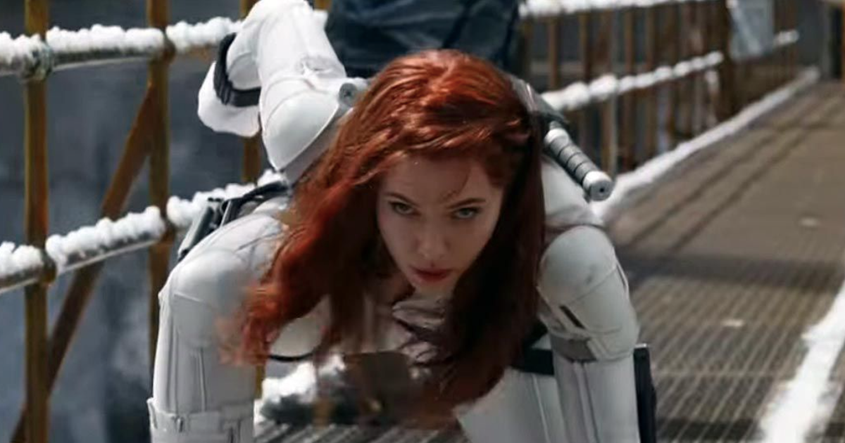 Scarlett Johansson as Natasha Romanoff in Black Widow