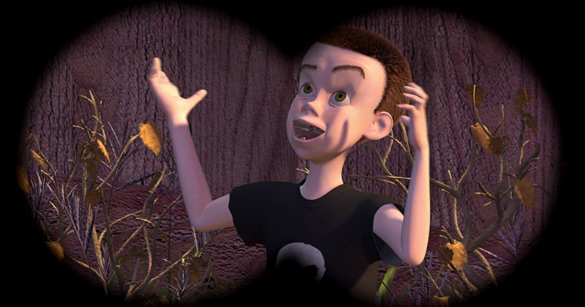 Sid from Toy Story movie is not a villain