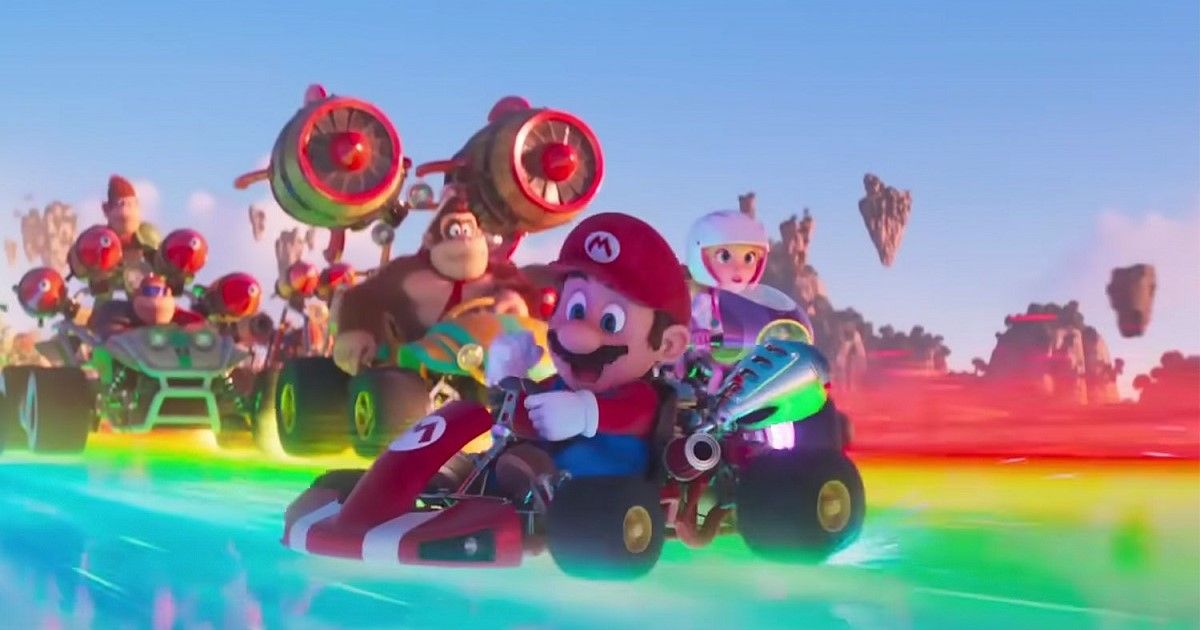 The Super Mario Bros. Movie Rainbow Road