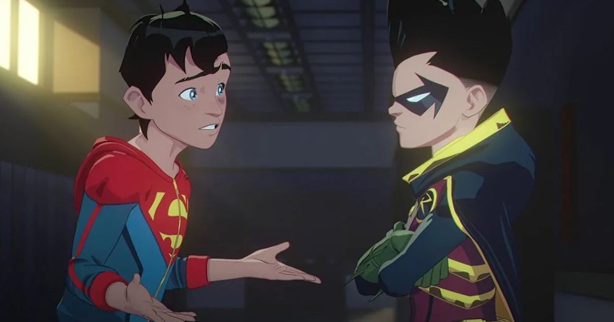 Johnathan Kent and Damian Wayne In Batman and Superman: Battle Of The Super Sons, Warner Bros. Animation (2022)