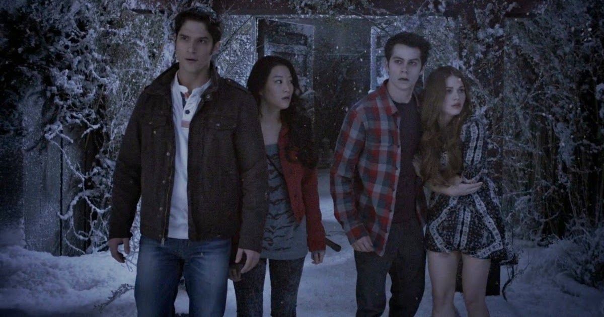Teen Wolf Scott, Kira, Stiles, and Lydia