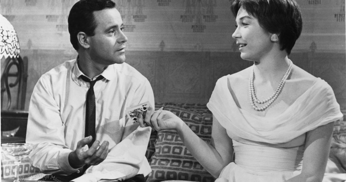 Jack lemmon and Shirley Maclaine in the apartment