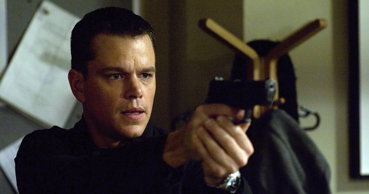 Matt Damon em A Identidade Bourne (2002)