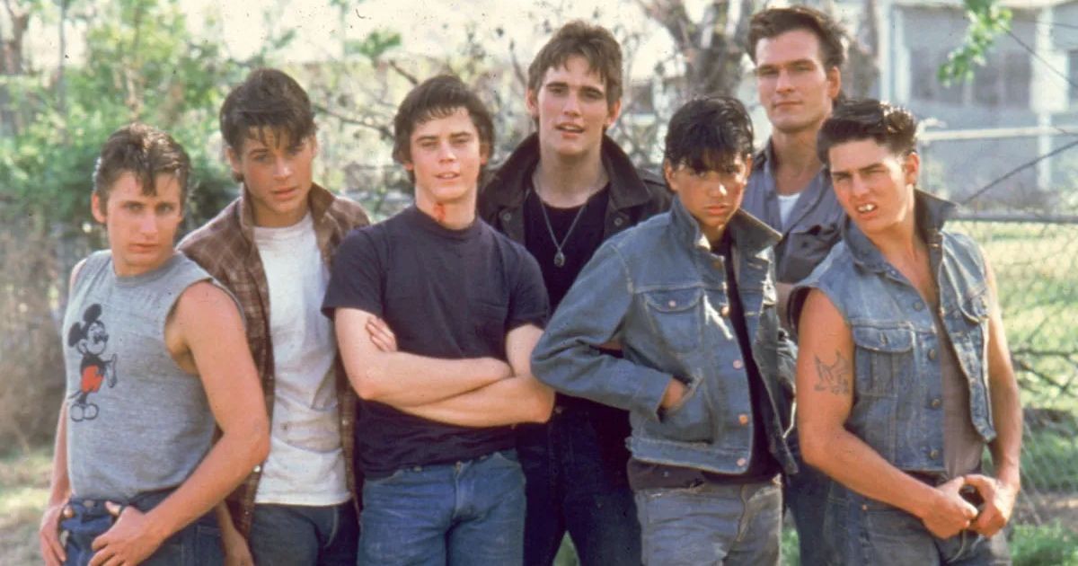 The Outsiders movie with C. Thomas Howell
