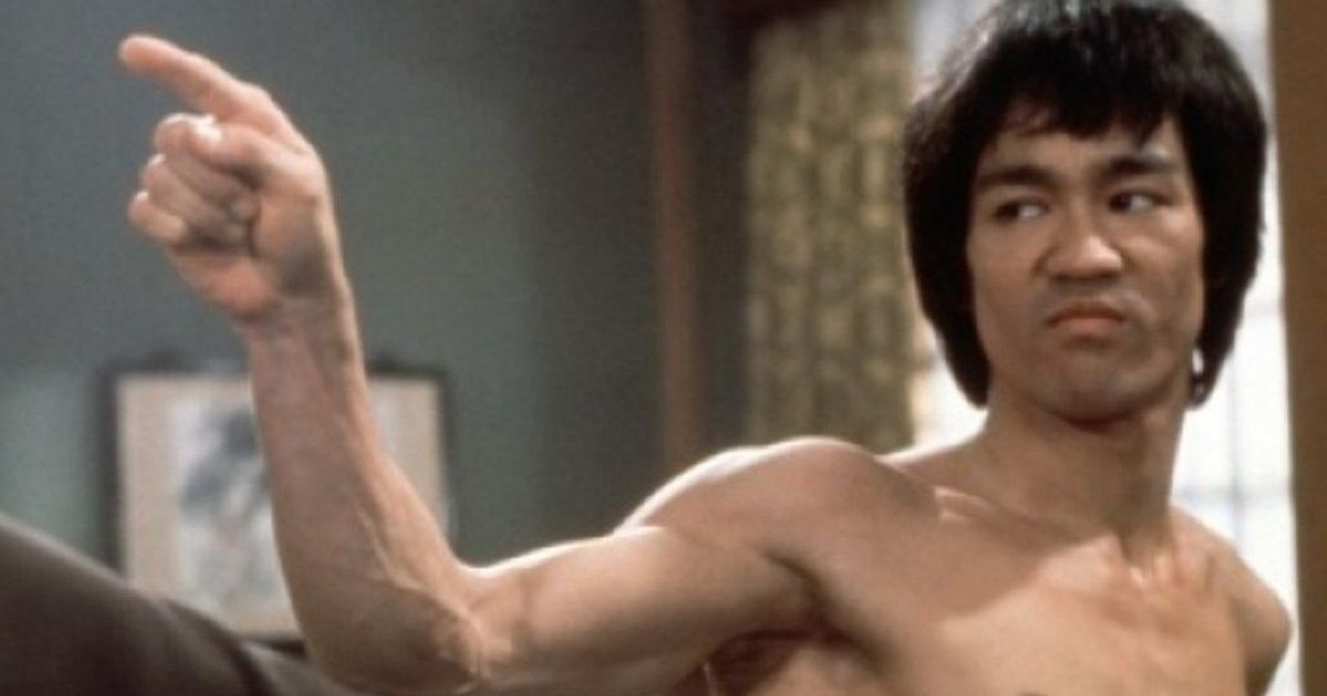 Bruce Lee in The Way of the Dragon