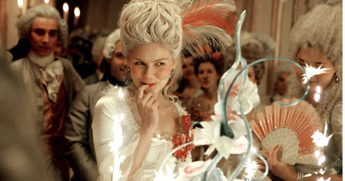 Kirsten Dunst in Marie Antoinette.