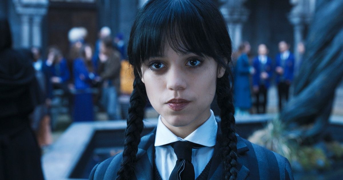 Jenna Ortega in Wednesday 