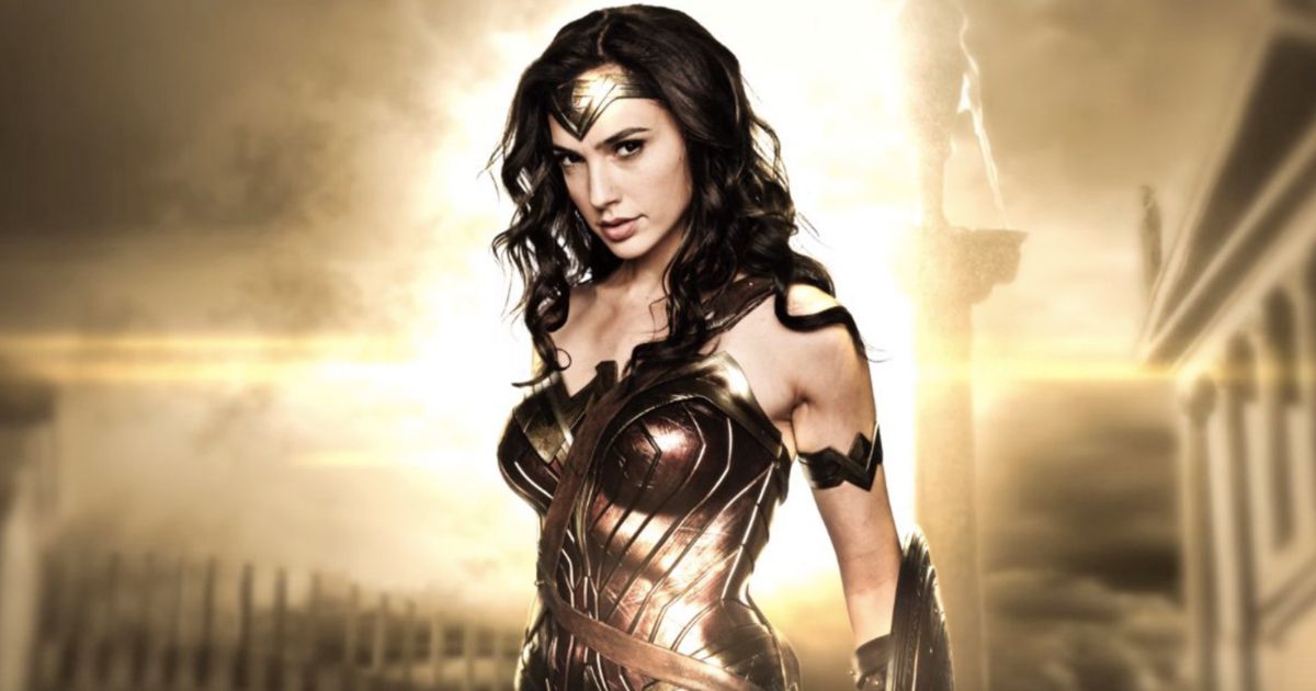 Gal Gadot as Wonder Woman in the 2017 film