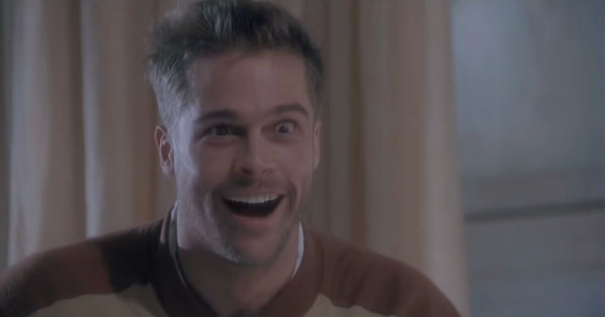 12 Monkeys (1995) Jeffrey on germs Brad Pitt