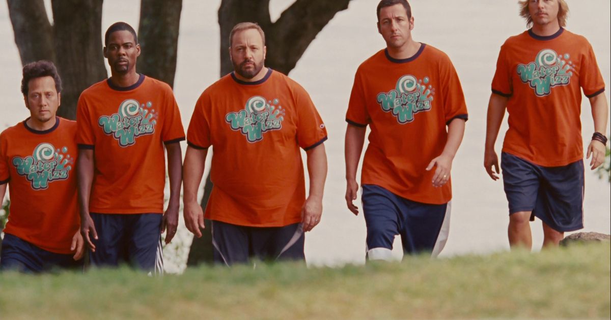 Kevin James leading as Eric in Grown Ups