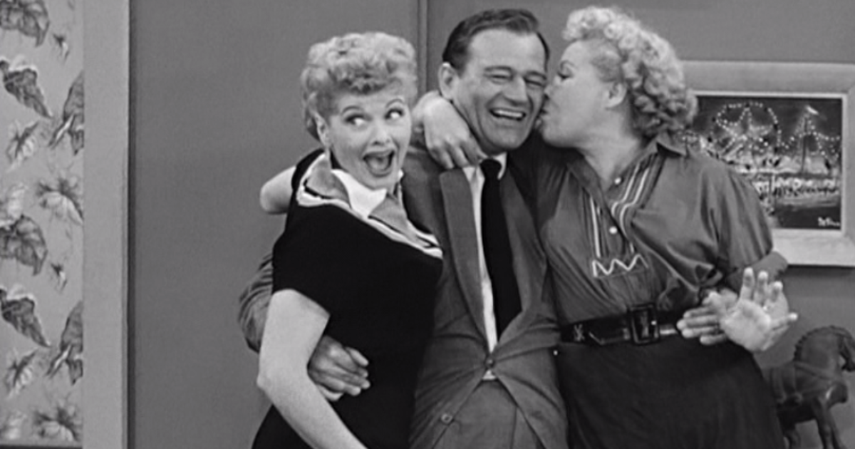 John Wayne in I Love Lucy