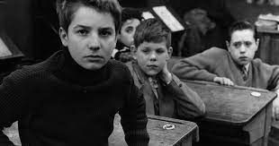 A classroom of boys in the 400 Blows