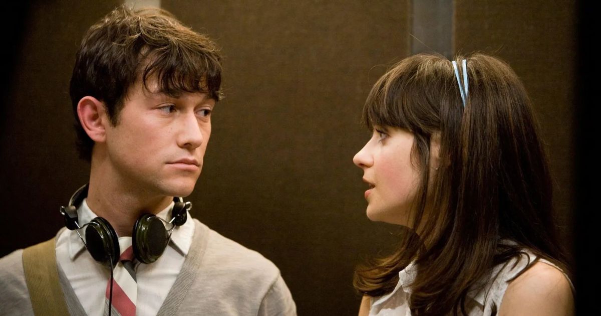 Zooey Deschanel and Joseph Gordon-Levitt in 500 Days of Summer